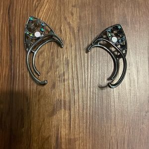 Cat Elf Elven ear jewelry. Set.